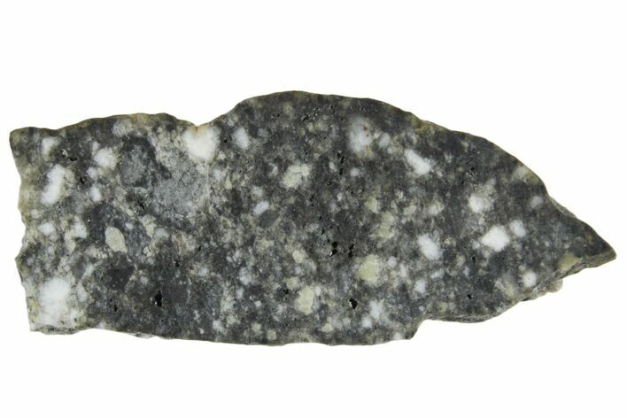 Polished Lunar Meteorite ( g) Slice - Aridal #360140